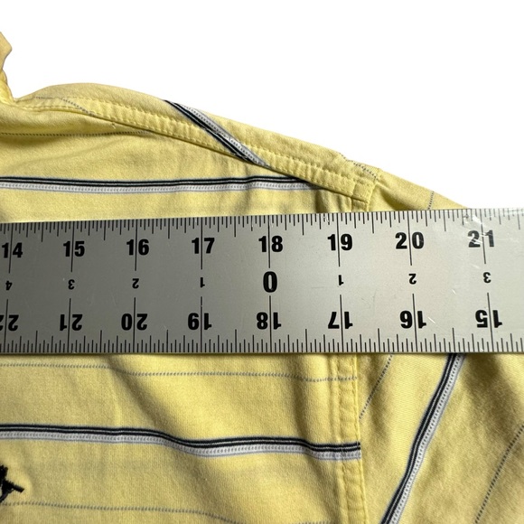 Nike Golf Mickey Mouse yellow striped polo size L‎ - Picture 5 of 10